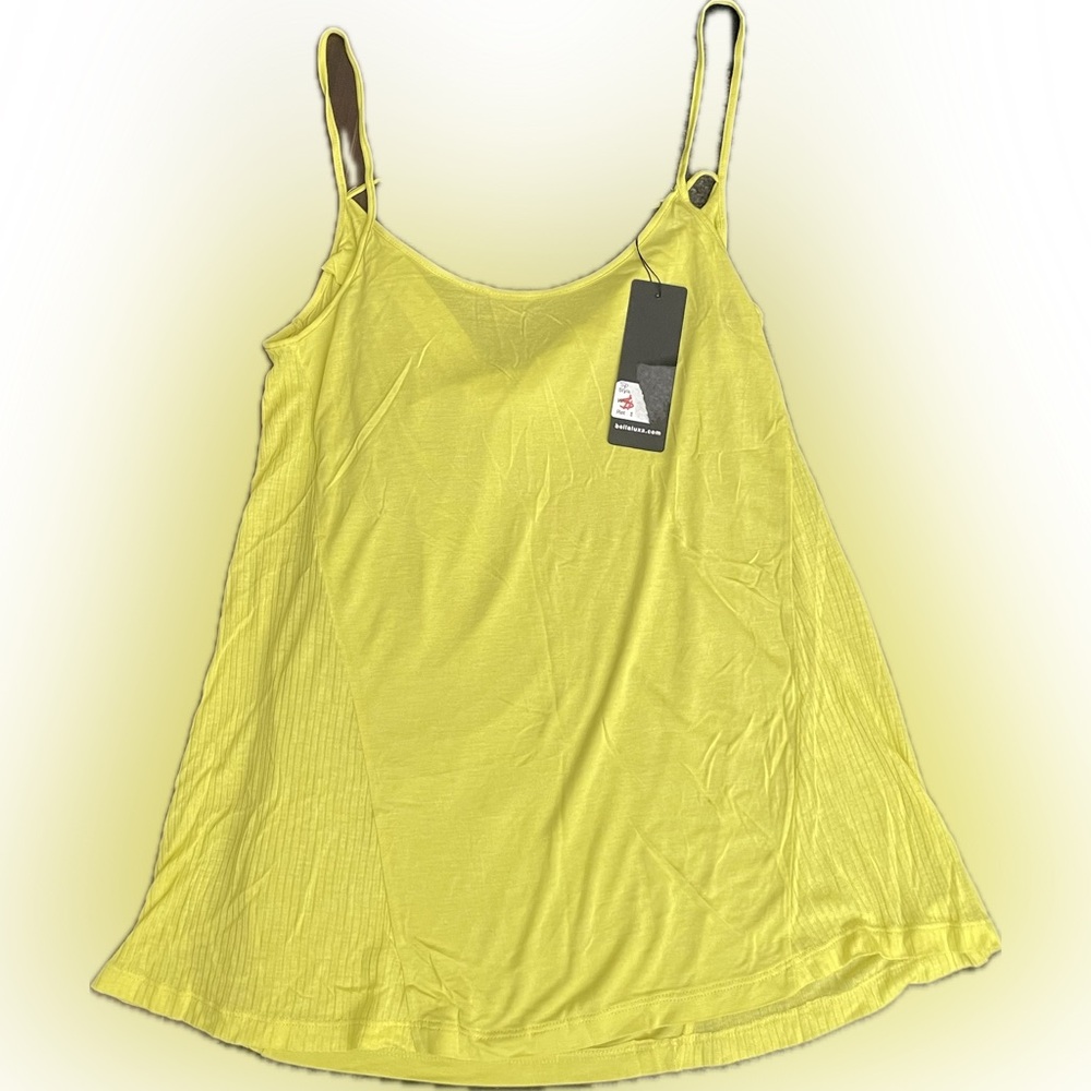 🆕 Bella Luxx Yellow Tank Top